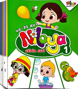 Niloya 4-6 Yaş arası Eğitim ve Tekrar Kitabı (7'li Set)