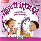 Neşeli İkizler 3. Hikaye Serisi (12'li set) 3-7 yaş için uygundur, CE2'ye kadar dil gelişimi için uygundur