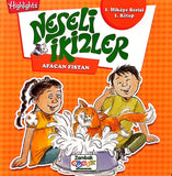 Neşeli İkizler 1. Hikaye Serisi (8'li set) 3-7 yaş grubu, CE2'ye kadar okuma geliştirme için uygun