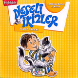 Neşeli İkizler 1. Hikaye Serisi (8'li set) 3-7 yaş grubu, CE2'ye kadar okuma geliştirme için uygun