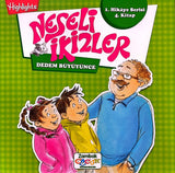 Neşeli İkizler 1. Hikaye Serisi (8'li set) 3-7 yaş grubu, CE2'ye kadar okuma geliştirme için uygun