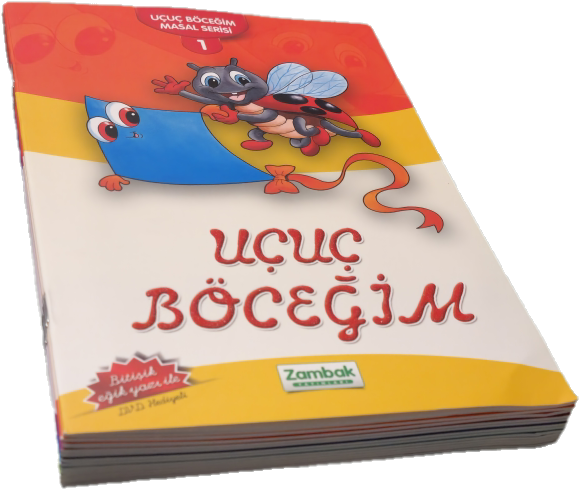 Uçuç Böceğim Masal Serisi (12'li set) 3-9 yaş CE2'ye kadar çocukalr için uygundur.