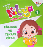 Niloya Eğitim Seti Eğlence ve Tekrar Kitabı 4-6 Yaş (Çıkartma hediyeli)